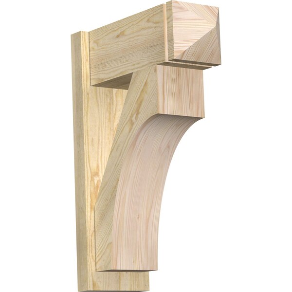 Ekena Millwork Westlake Rough Sawn Arts and Crafts Outlooker, Douglas Fir, 8"W x 20"D x 28"H OUT08X20X28WTL03RDF - main